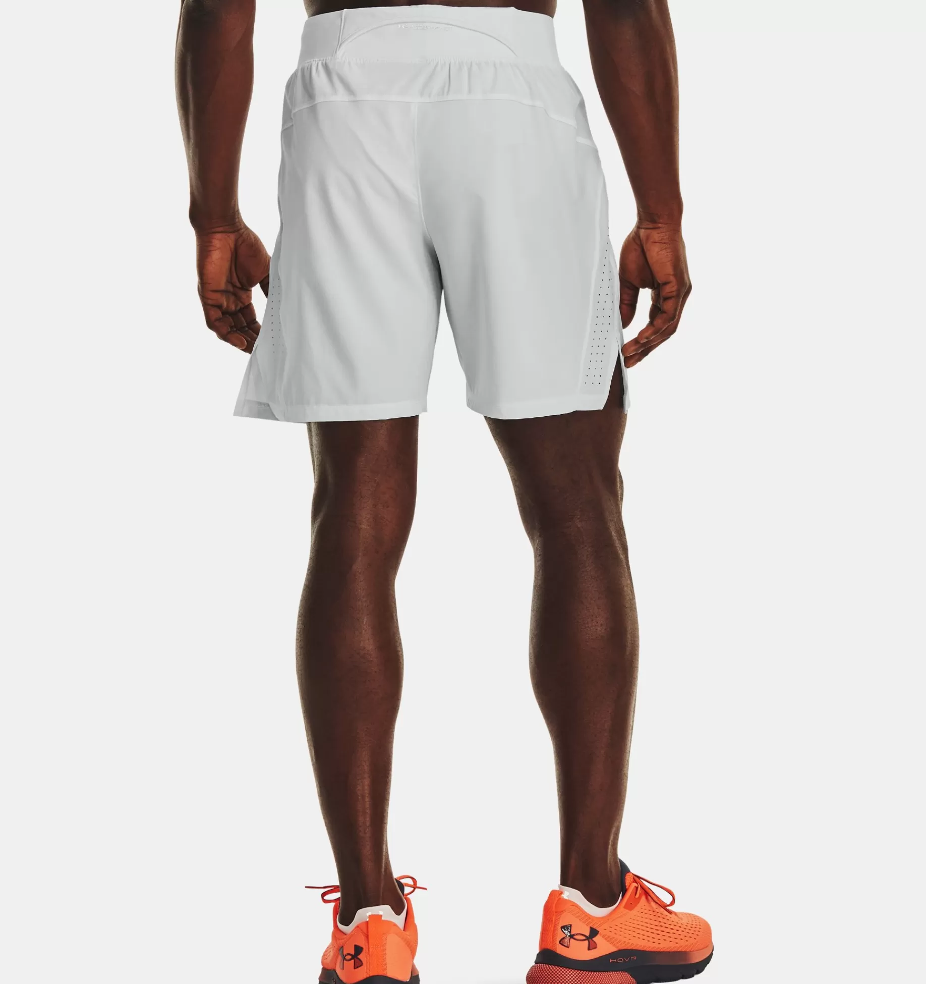 Hot Under Armour Shorts Ua Launch Elite 18 Cm Da Uomo Gray Mist / Reflective - 006