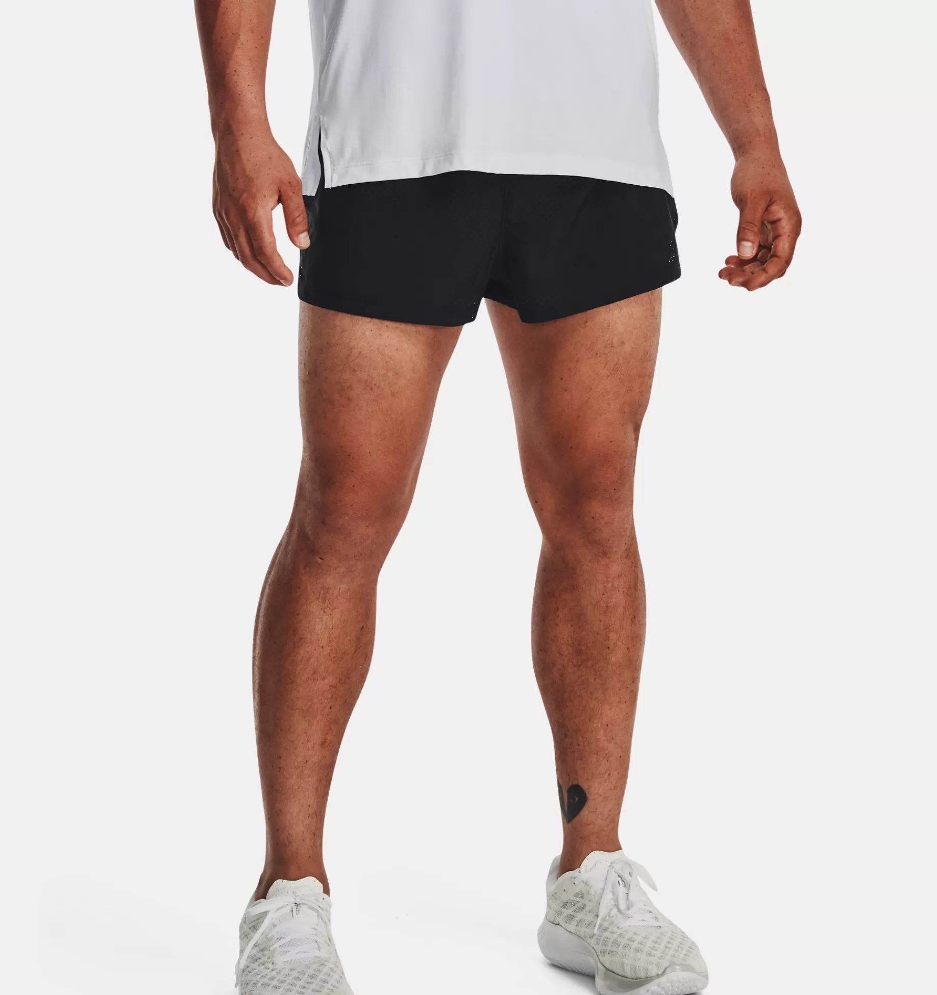 Flash Sale Under Armour Shorts Ua Launch Split Perf Da Uomo Black / Reflective - 001