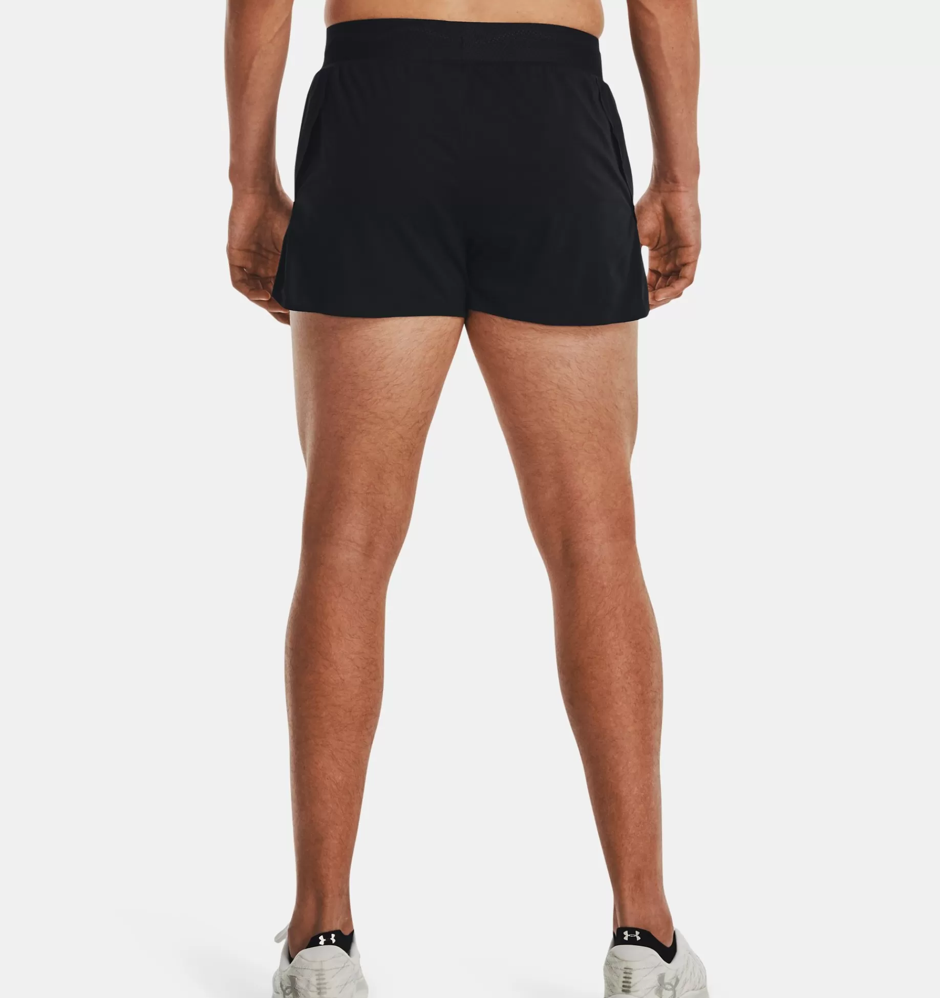 Clearance Under Armour Shorts Ua Lighter Than Air Da Uomo Black / Lime Surge - 001