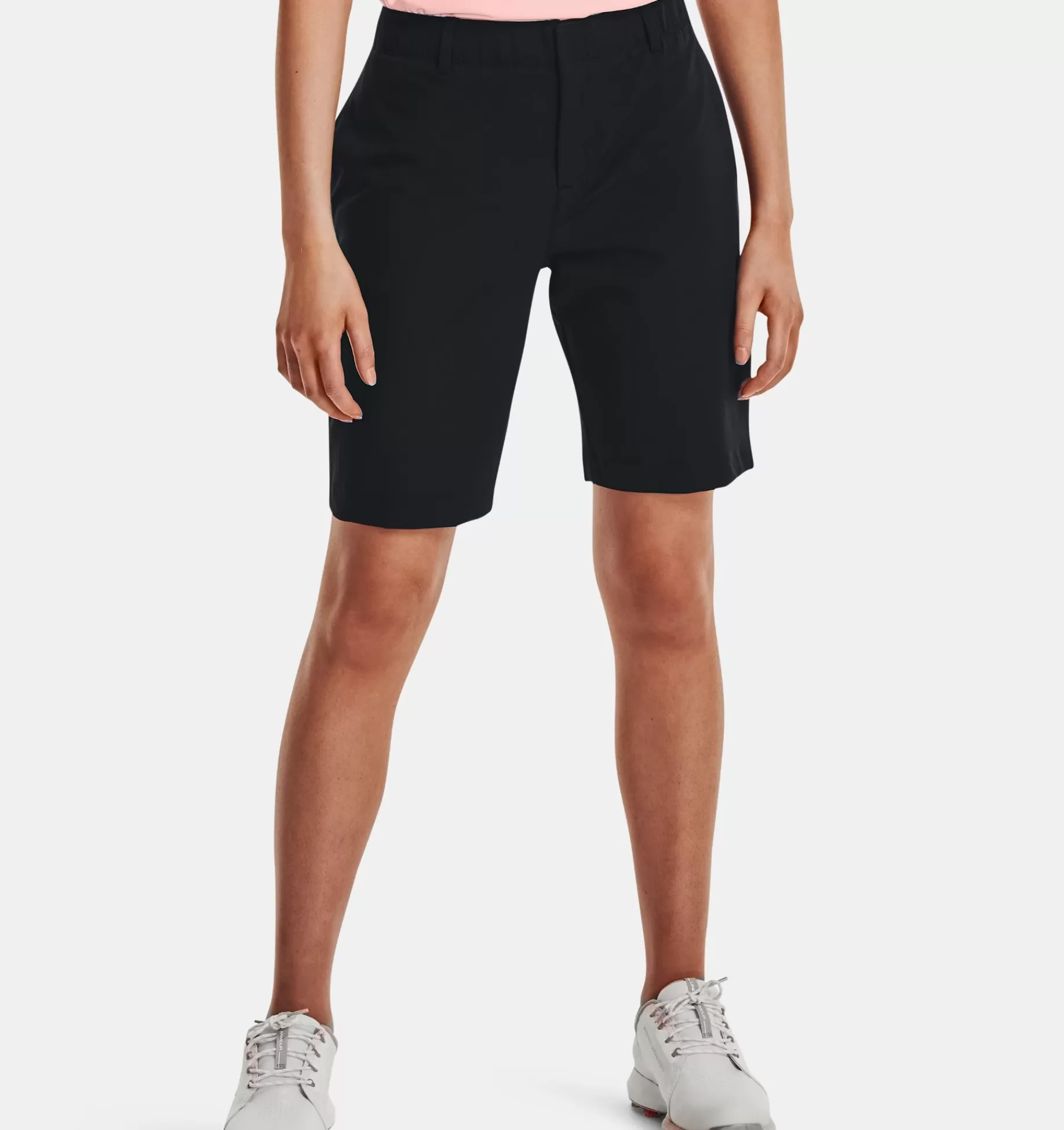 Store Under Armour Shorts Ua Links Da Donna Black / Metallic Silver - 001