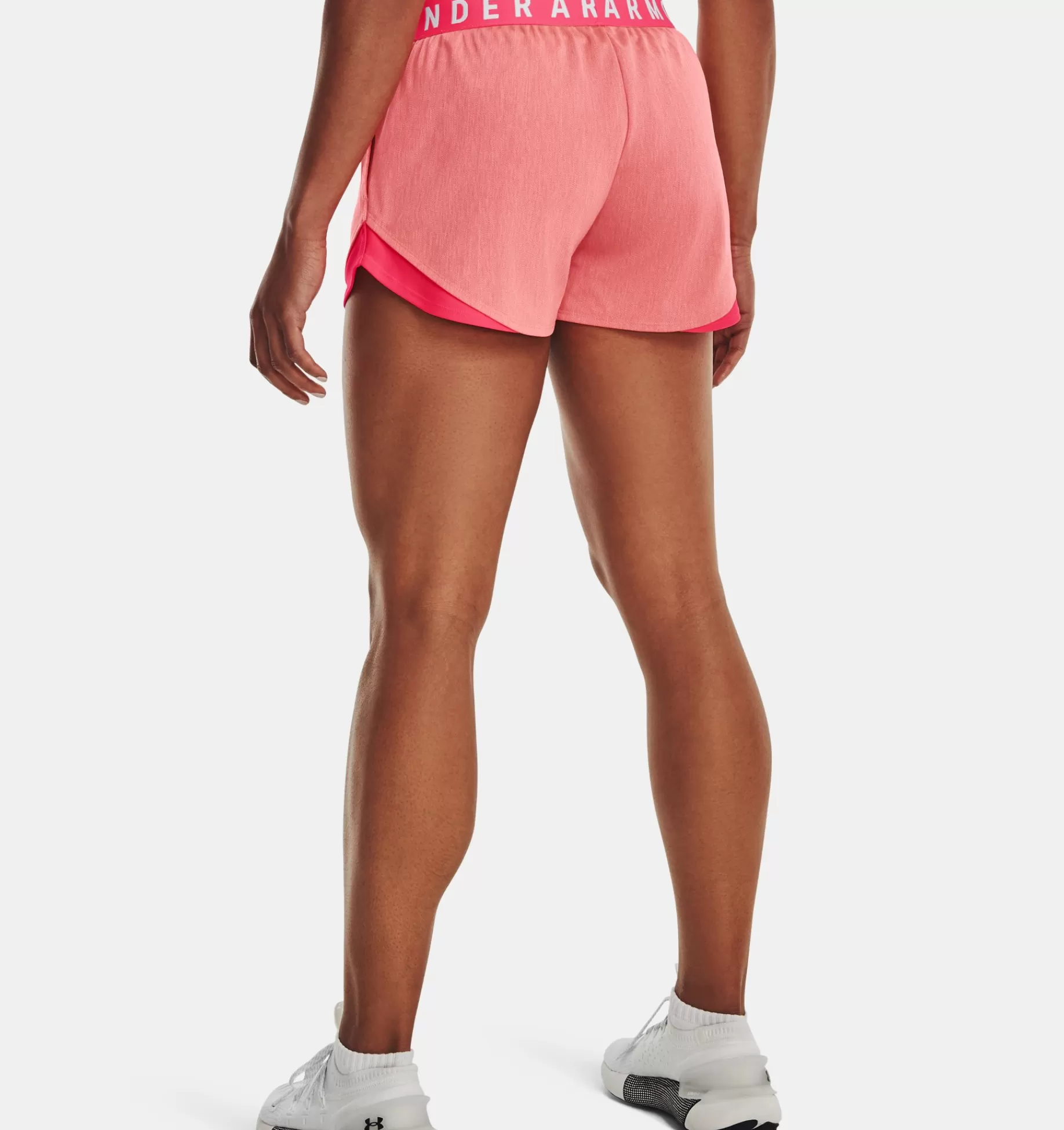 Cheap Under Armour Shorts Ua Play Up 3.0 Twist Da Donna Pink Shock / Posh Pink - 683