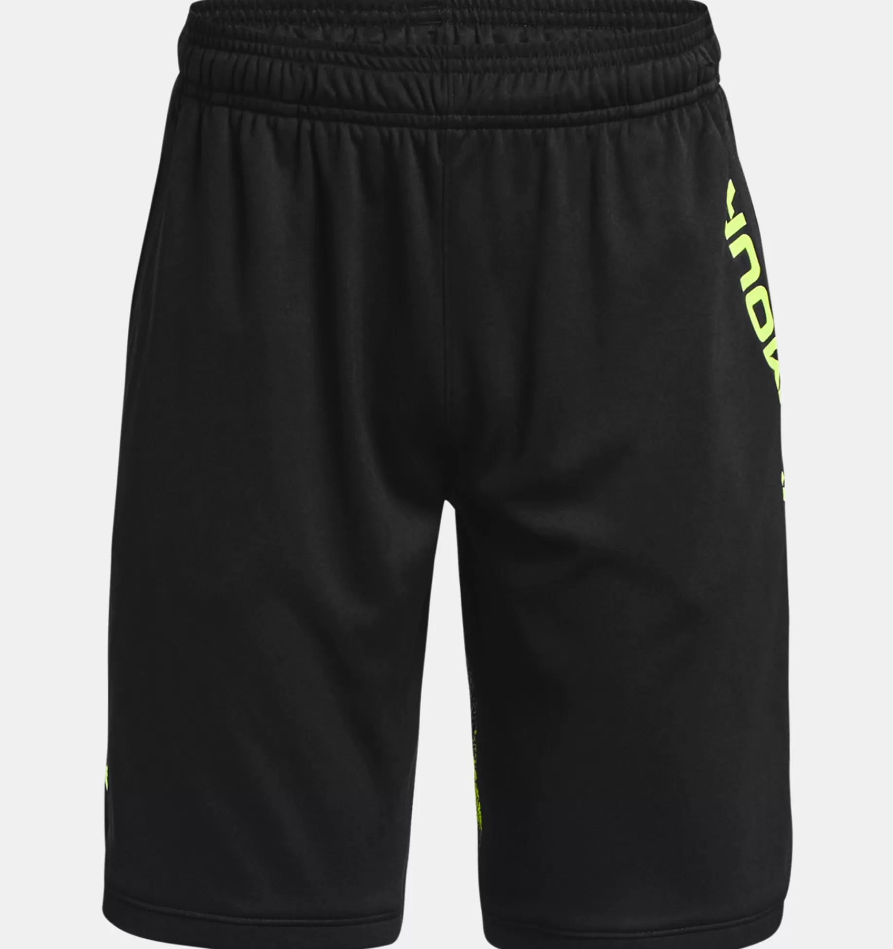 Best Under Armour Shorts Ua Stunt 3.0 Printed Da Ragazzo Black / Lime Surge - 009