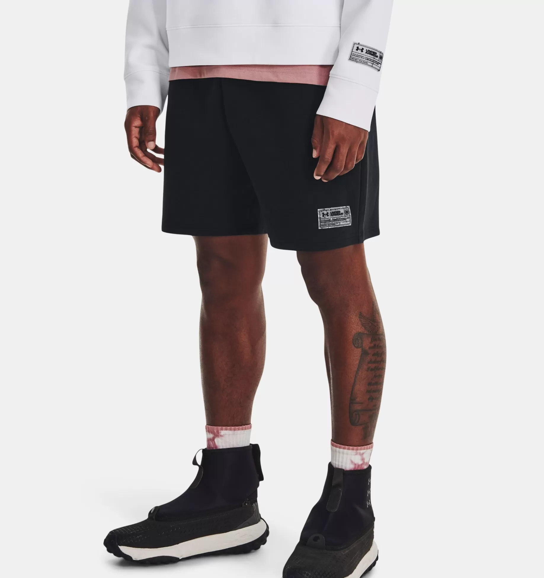 New Under Armour Shorts Ua Summit Knit Unisex Black - 001