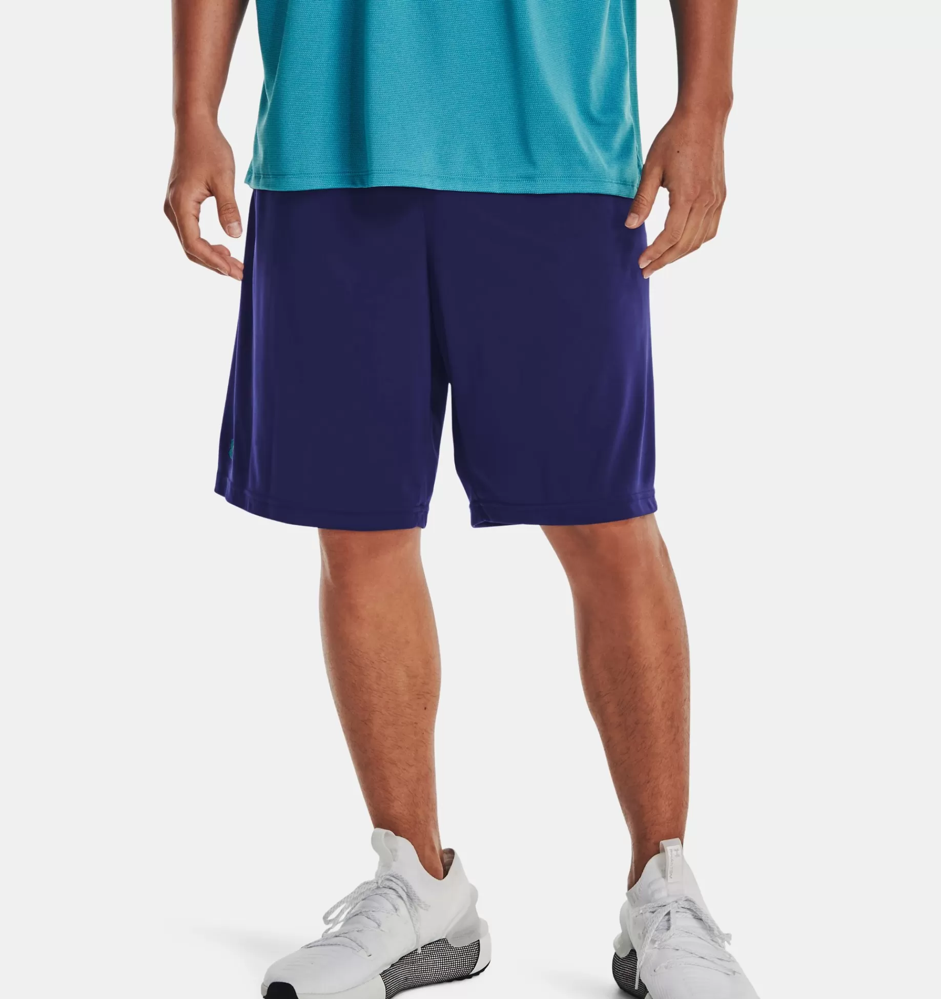 Store Under Armour Shorts Ua Tech™ Wordmark Graphic Da Uomo Sonar Blue / Glacier Blue - 468