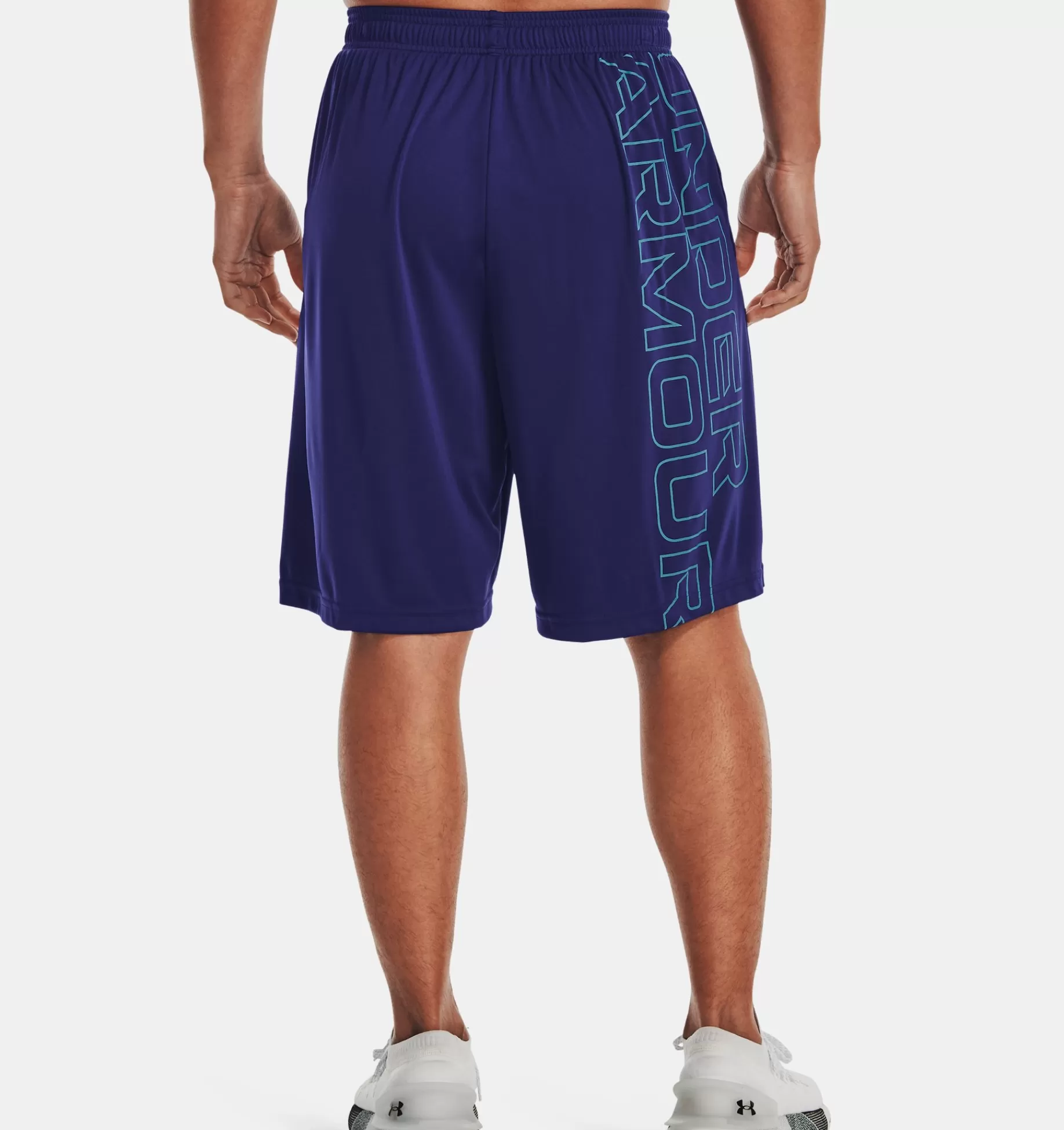 Store Under Armour Shorts Ua Tech™ Wordmark Graphic Da Uomo Sonar Blue / Glacier Blue - 468