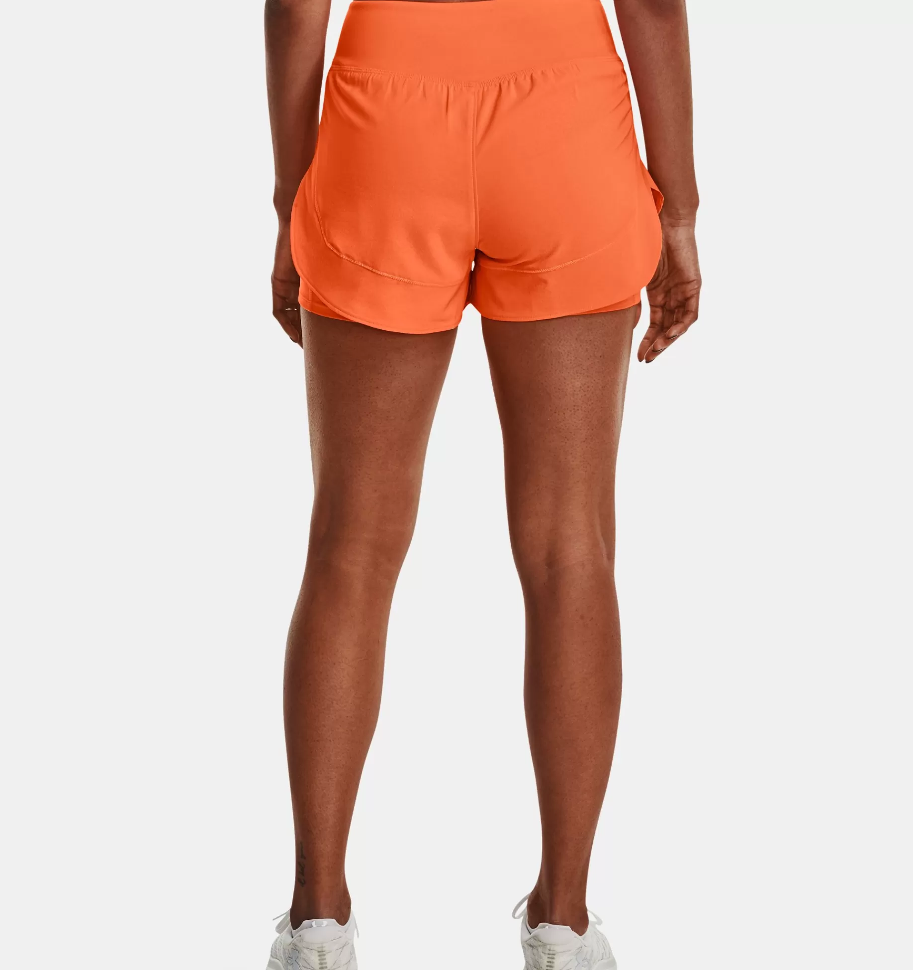 Online Under Armour Shorts Ua Train Anywhere 2-In-1 Da Donna Orange Blast / Reflective - 866