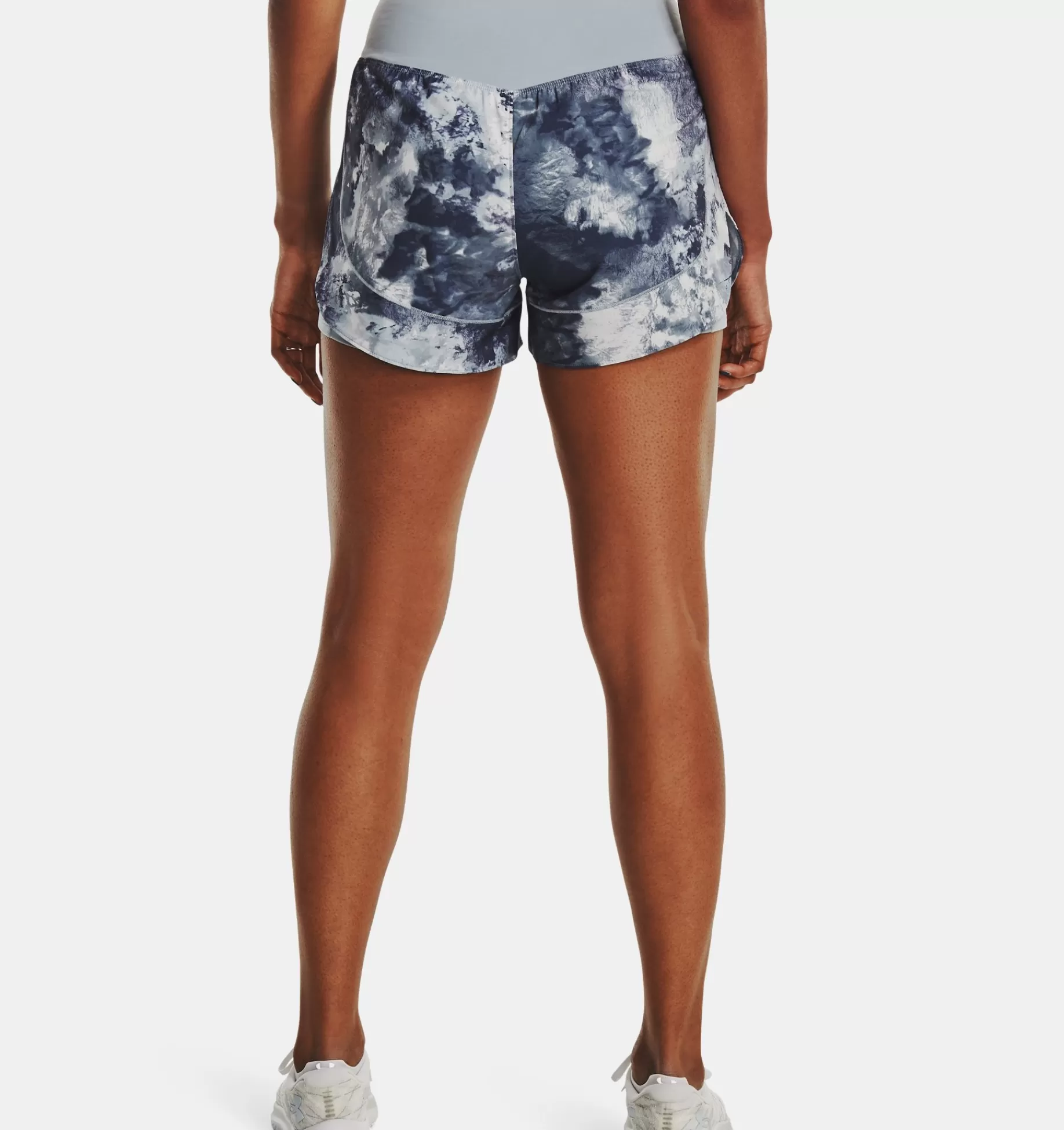 Cheap Under Armour Shorts Ua Train Anywhere 2-In-1 Printed Da Donna Harbor Blue / White - 465