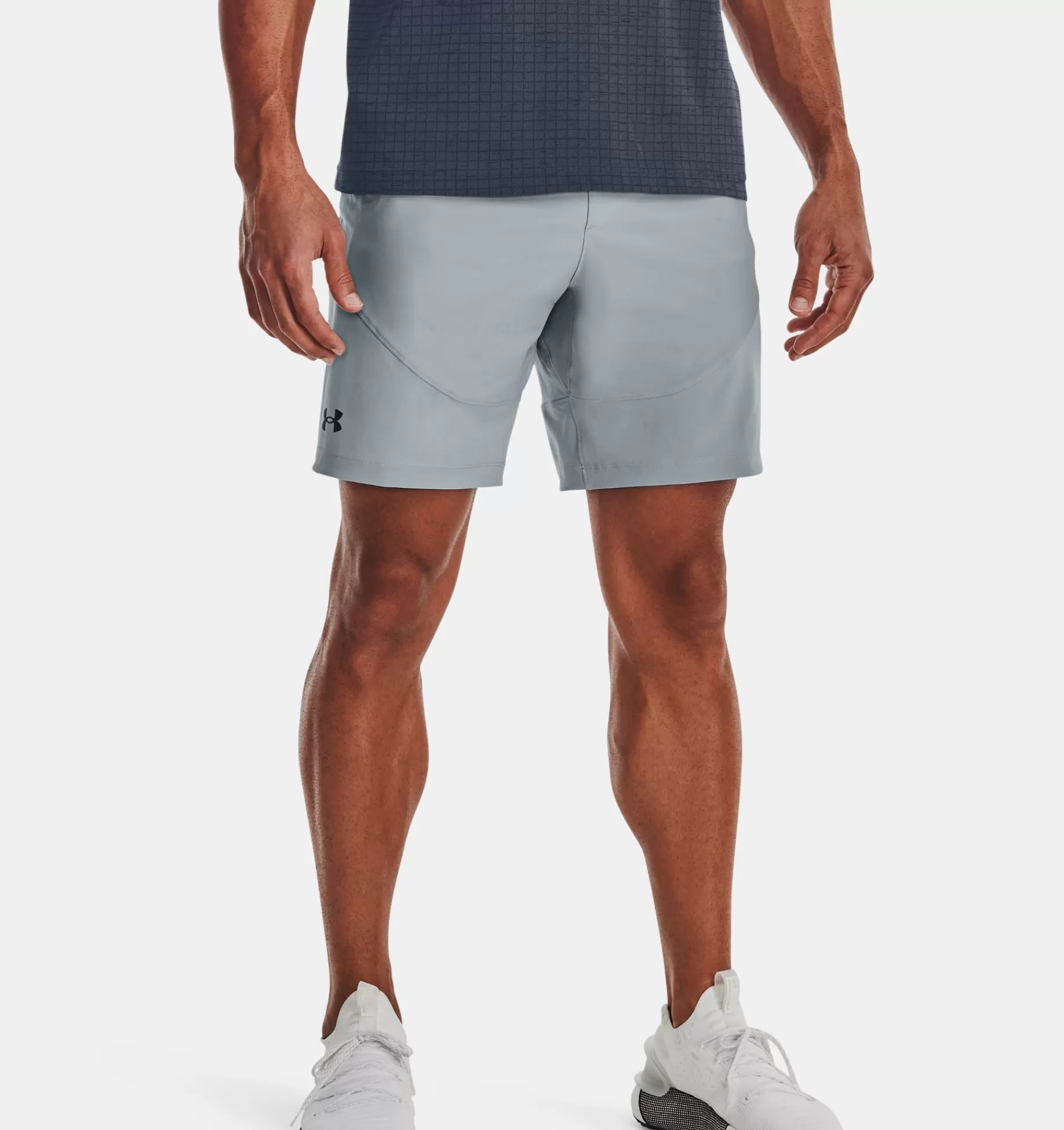 Hot Under Armour Shorts Ua Unstoppable Hybrid Da Uomo Harbor Blue / Black - 465