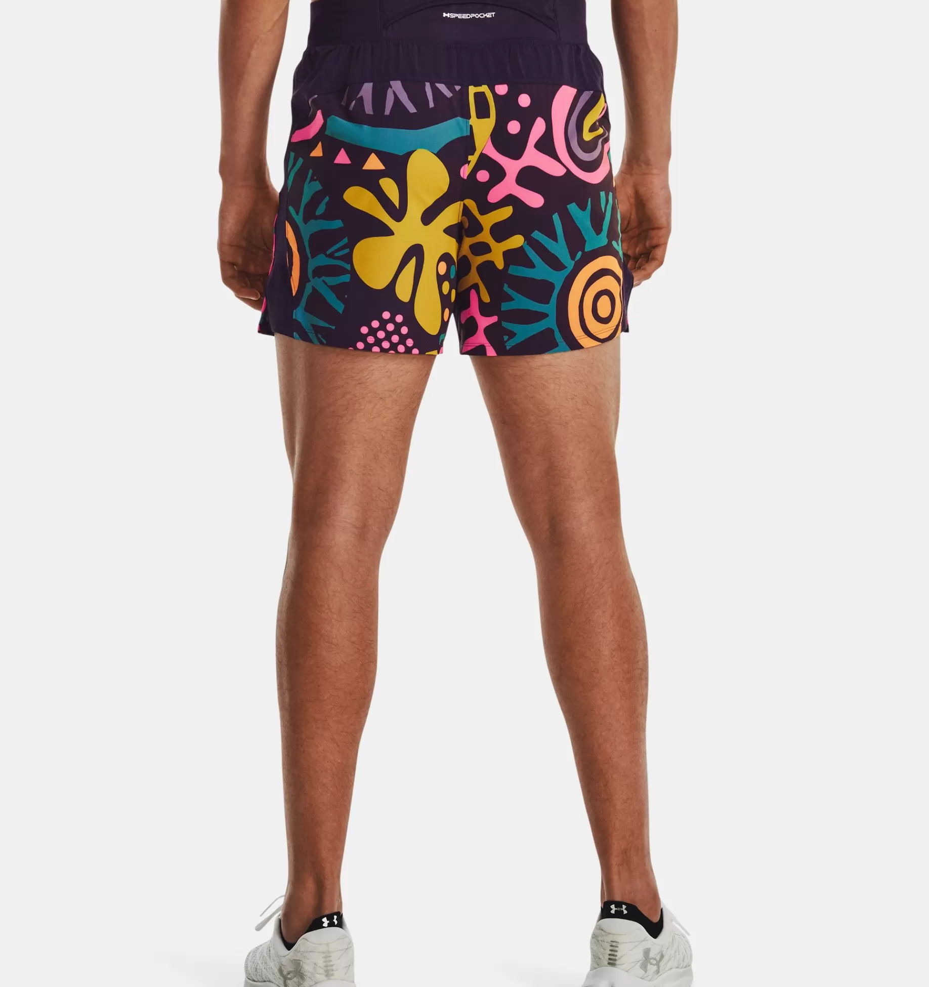 Best Sale Under Armour Shorts Ua We Run In Peace Da Uomo Tux Purple / Reflective - 541