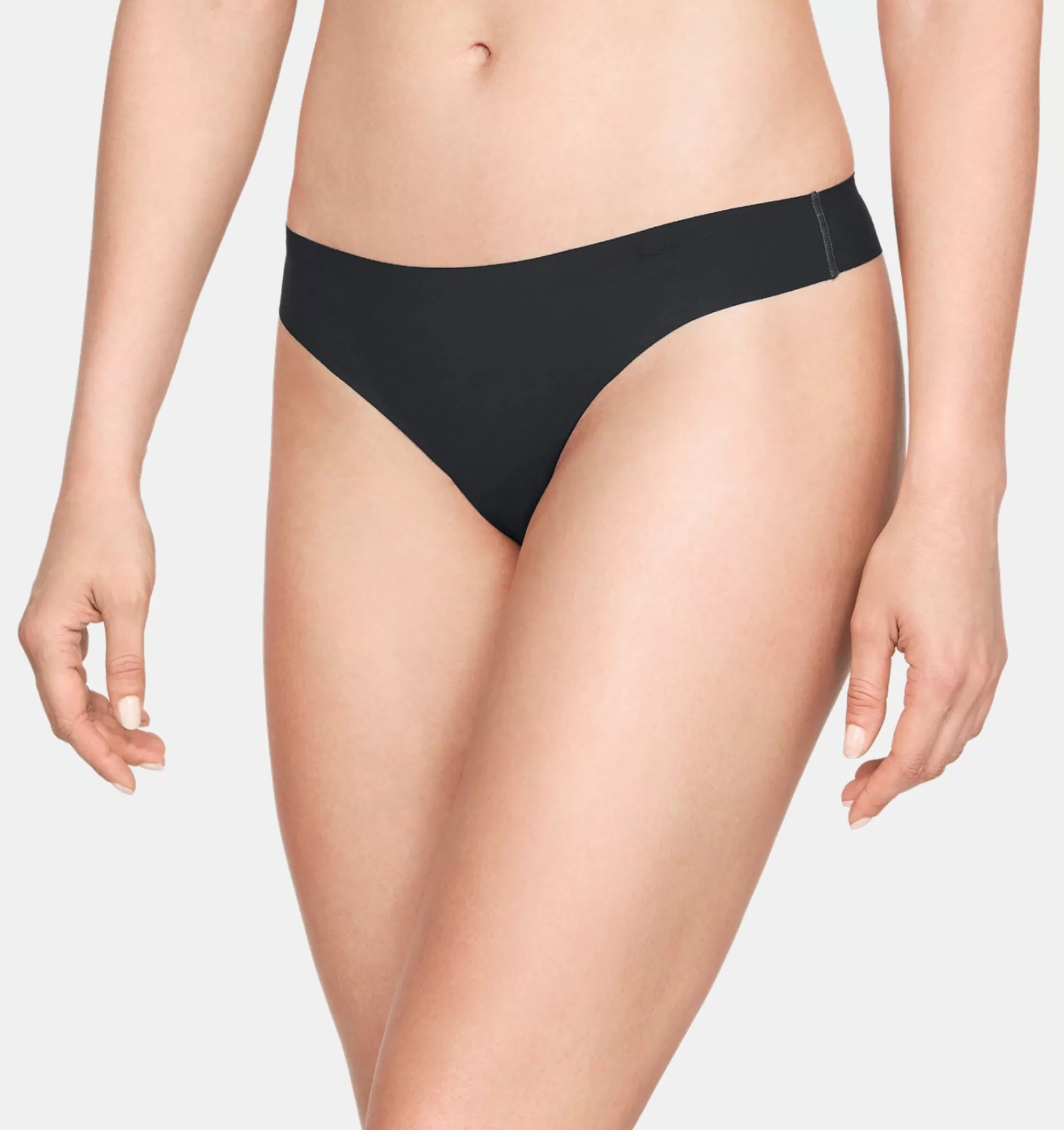 Cheap Under Armour Tanga Ua Pure Stretch Da Donna In Confezione Tripla Black / Graphite - 001