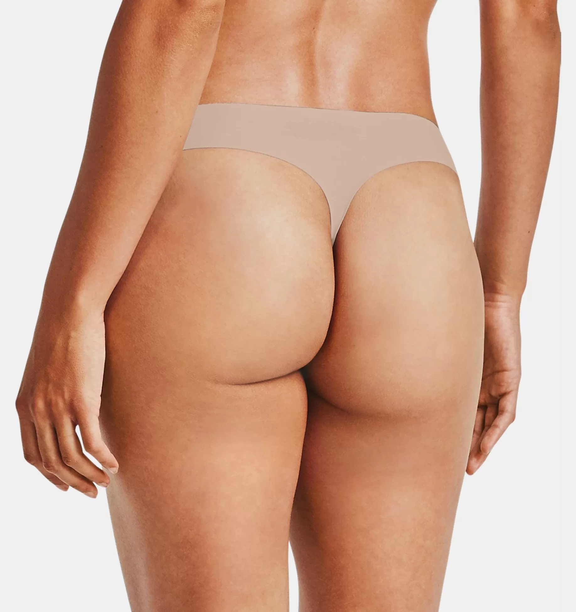 Cheap Under Armour Tanga Ua Pure Stretch Da Donna In Confezione Tripla Black / Beige - 004