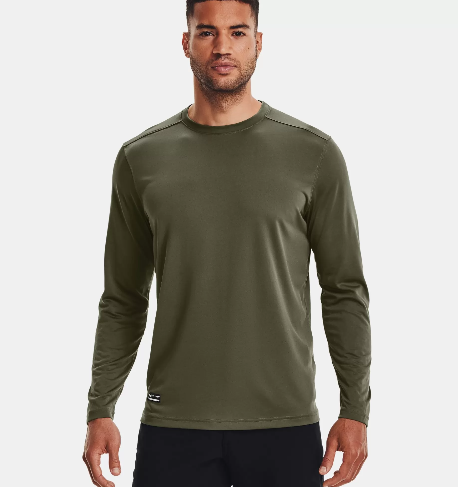 Outlet Under Armour T-Shirt A Manica Lunga Tactical Ua Tech™ Da Uomo Marine Od Green / None - 390