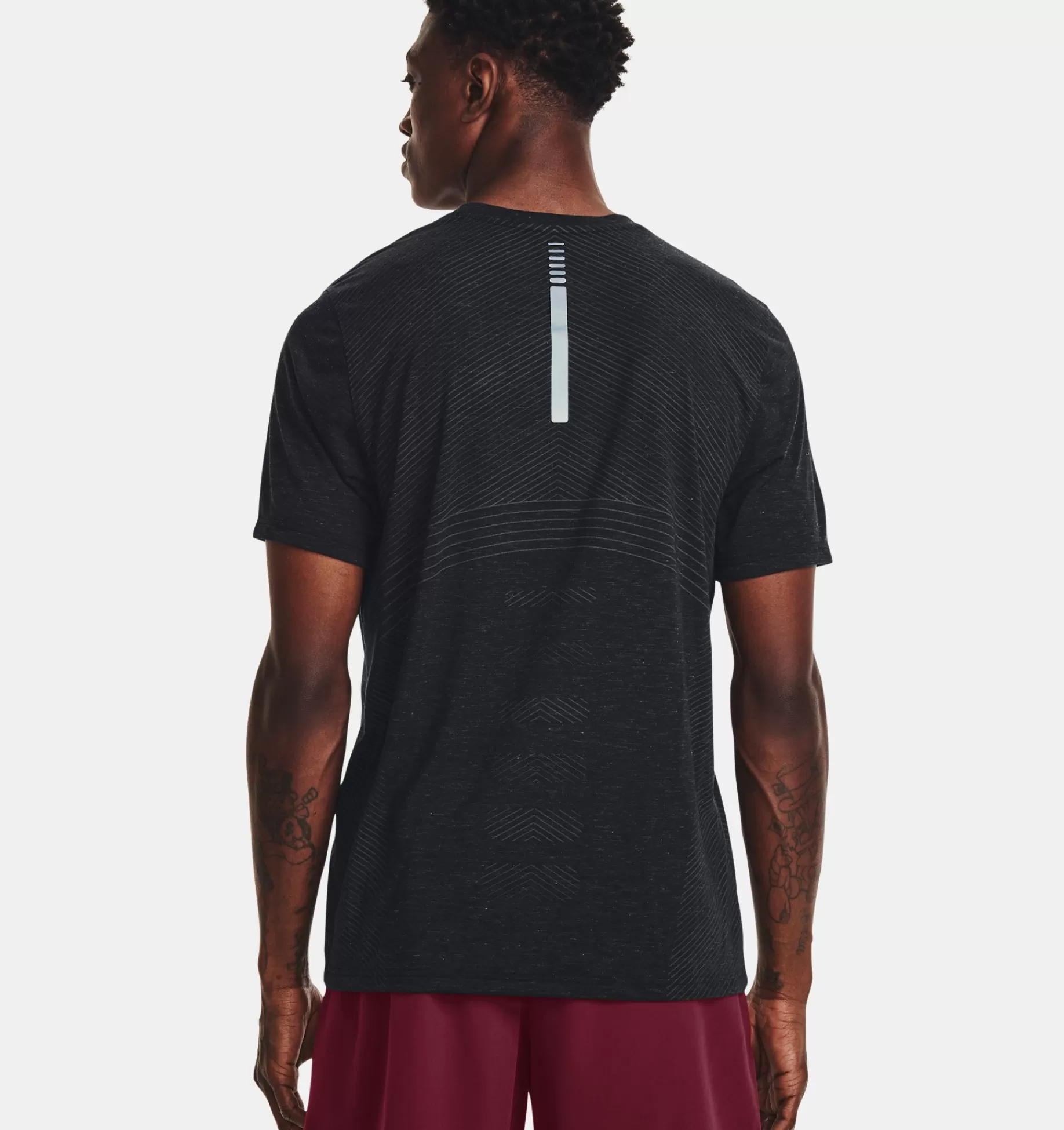 Shop Under Armour T-Shirt Ua Breeze Black / Reflective - 001