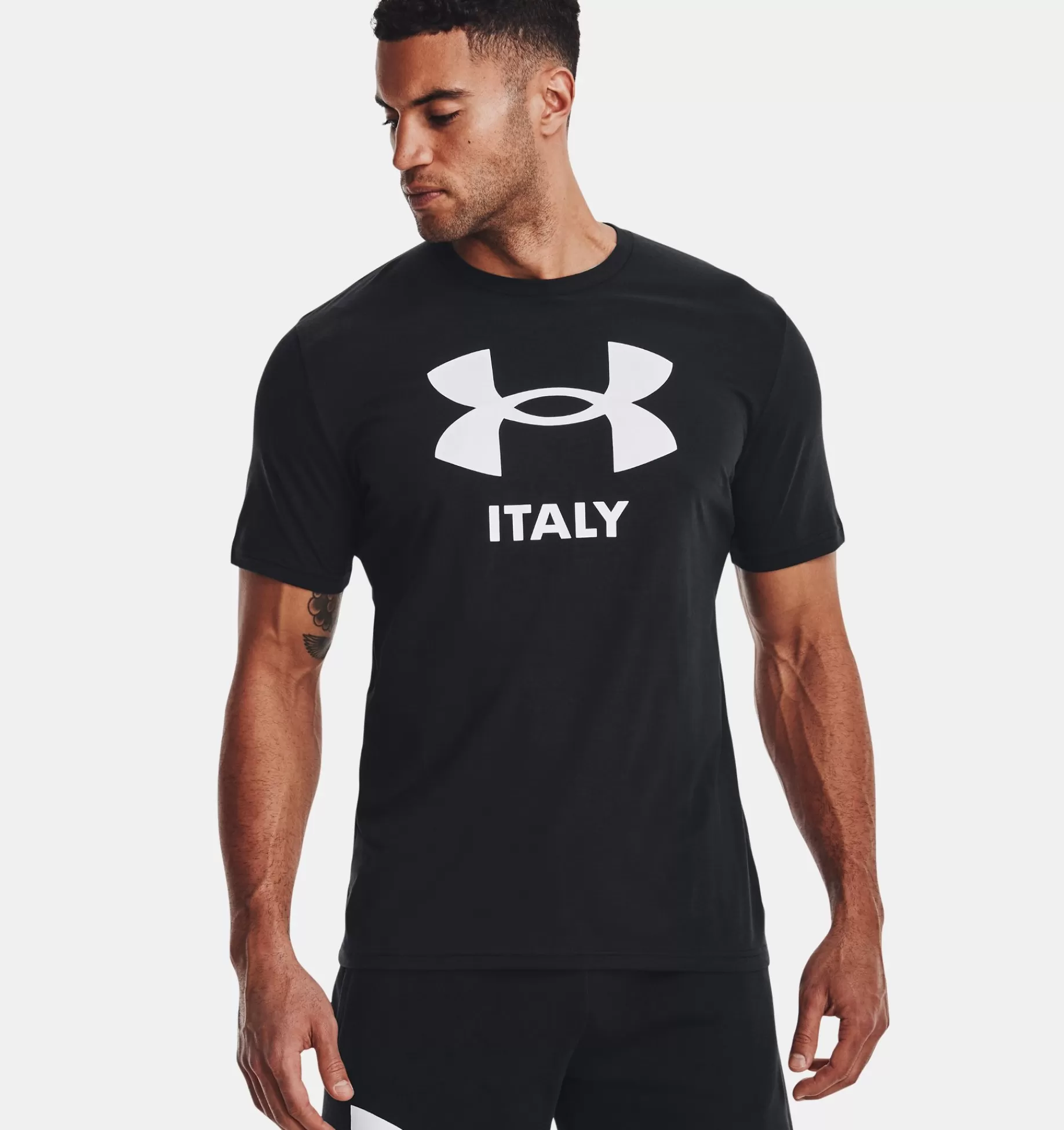 Fashion Under Armour T-Shirt Ua Citta Italia Black / White - 001