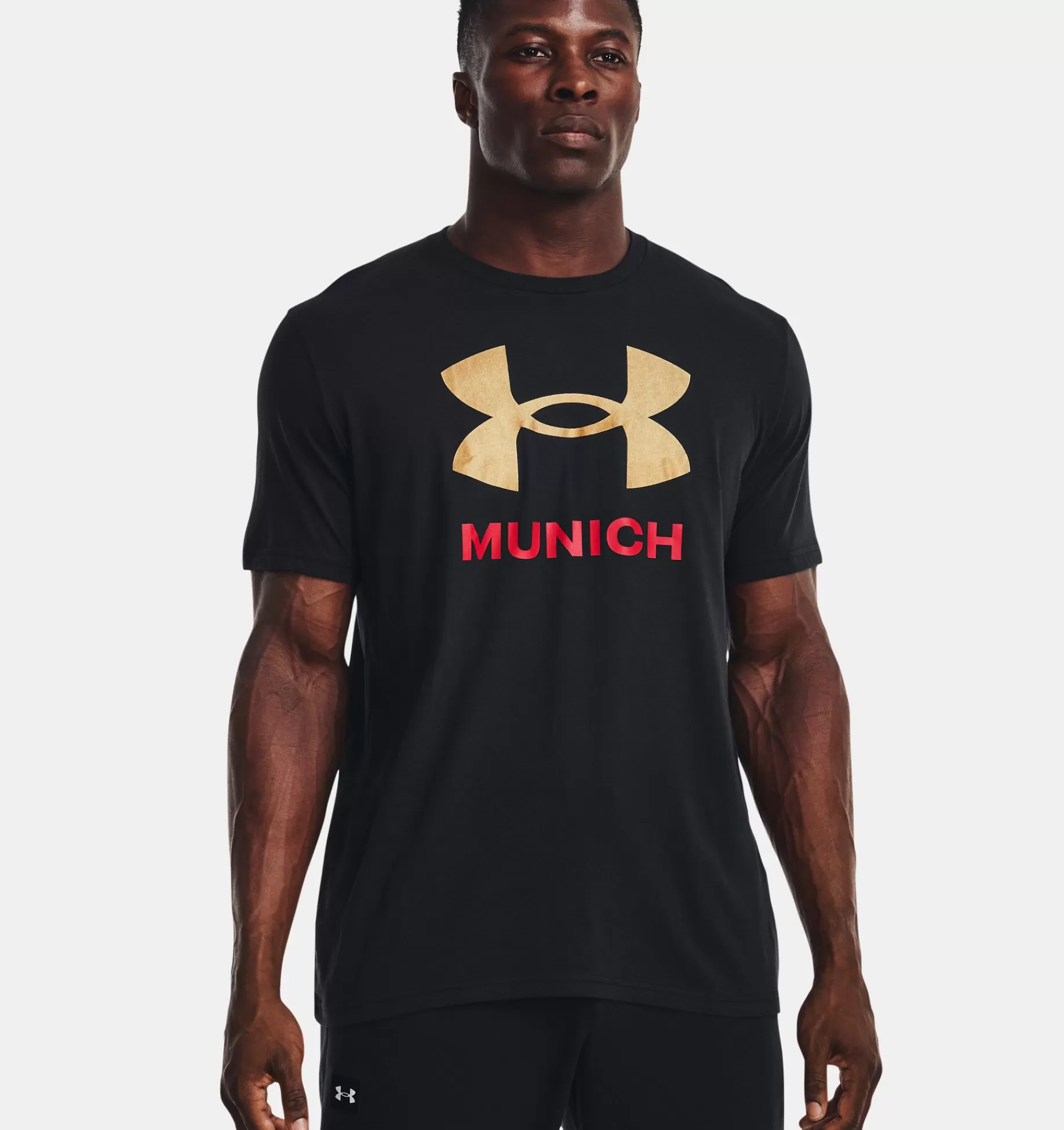 Flash Sale Under Armour T-Shirt Ua Citta Monaco Black / Red - 001