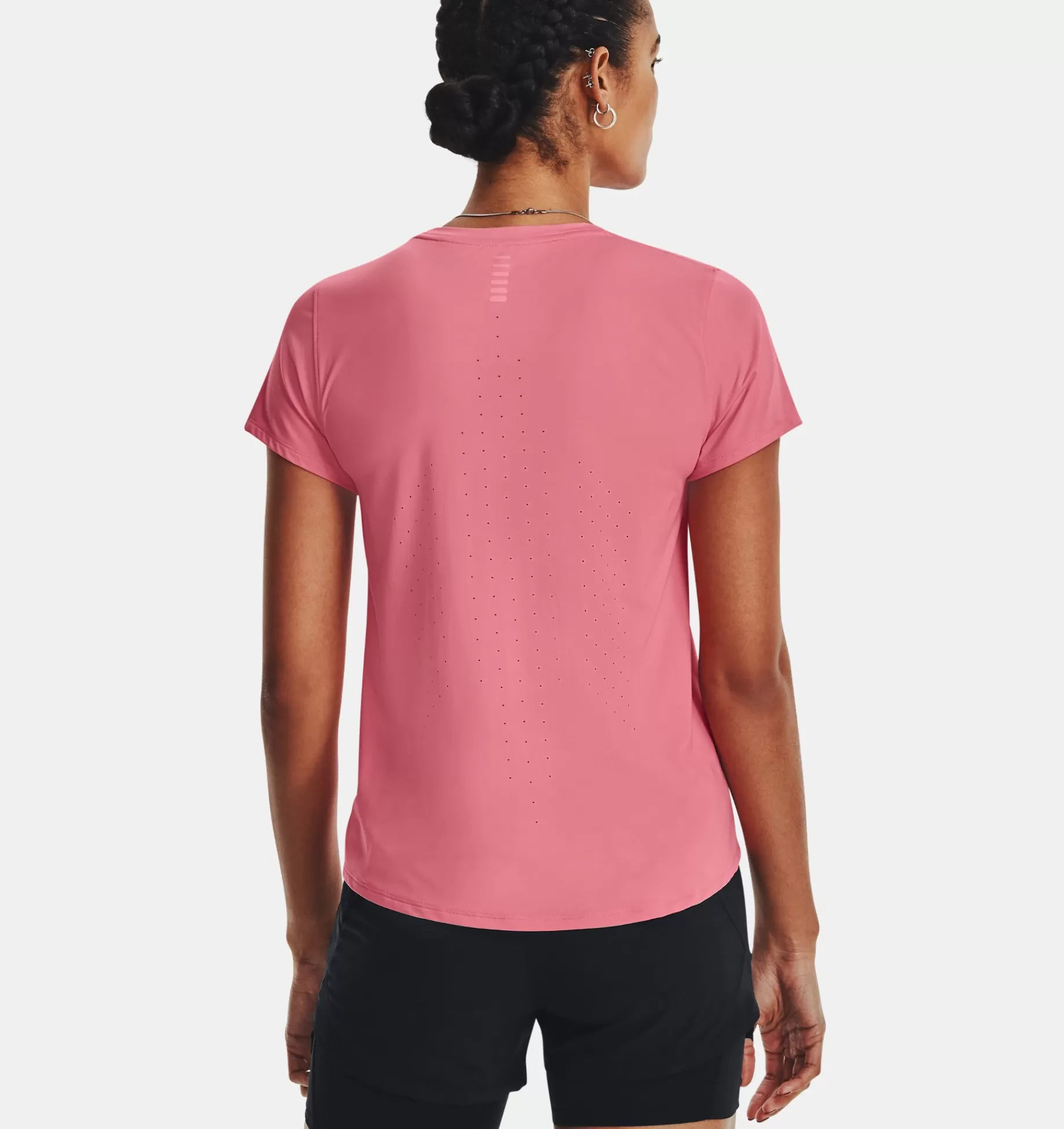 Cheap Under Armour T-Shirt Ua Iso-Chill Laser Da Donna Bittersweet Pink / Reflective - 600