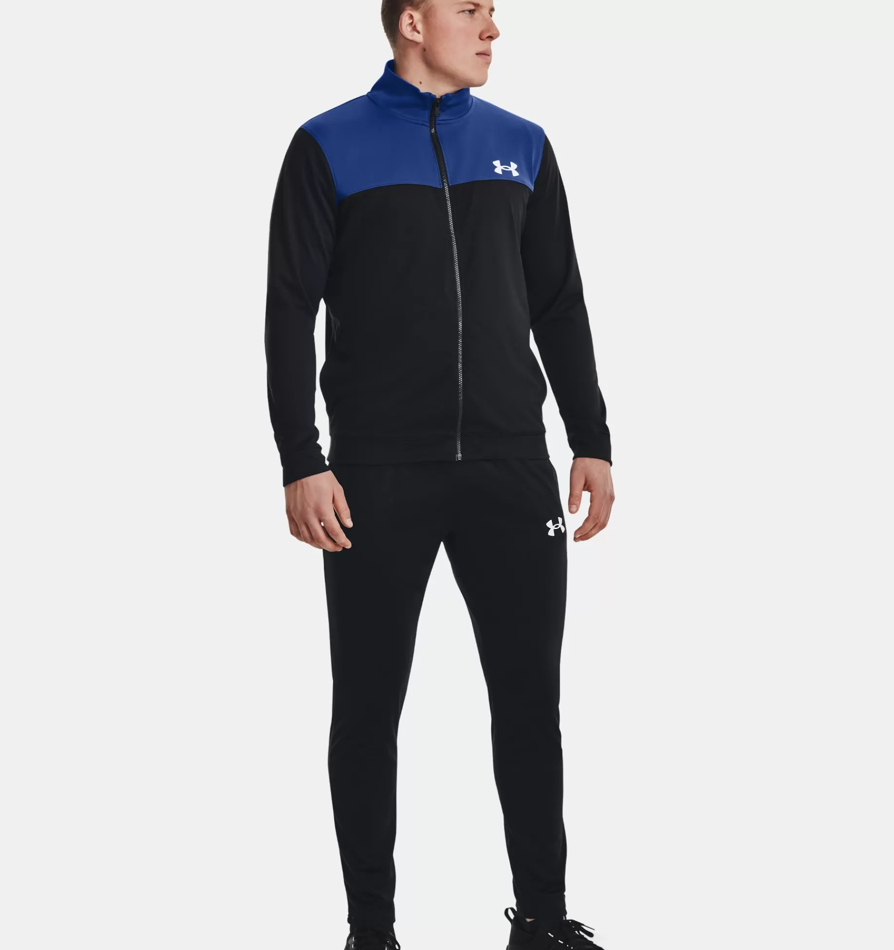 Outlet Under Armour Tuta Ua Da Uomo Black / Blue Mirage - 005