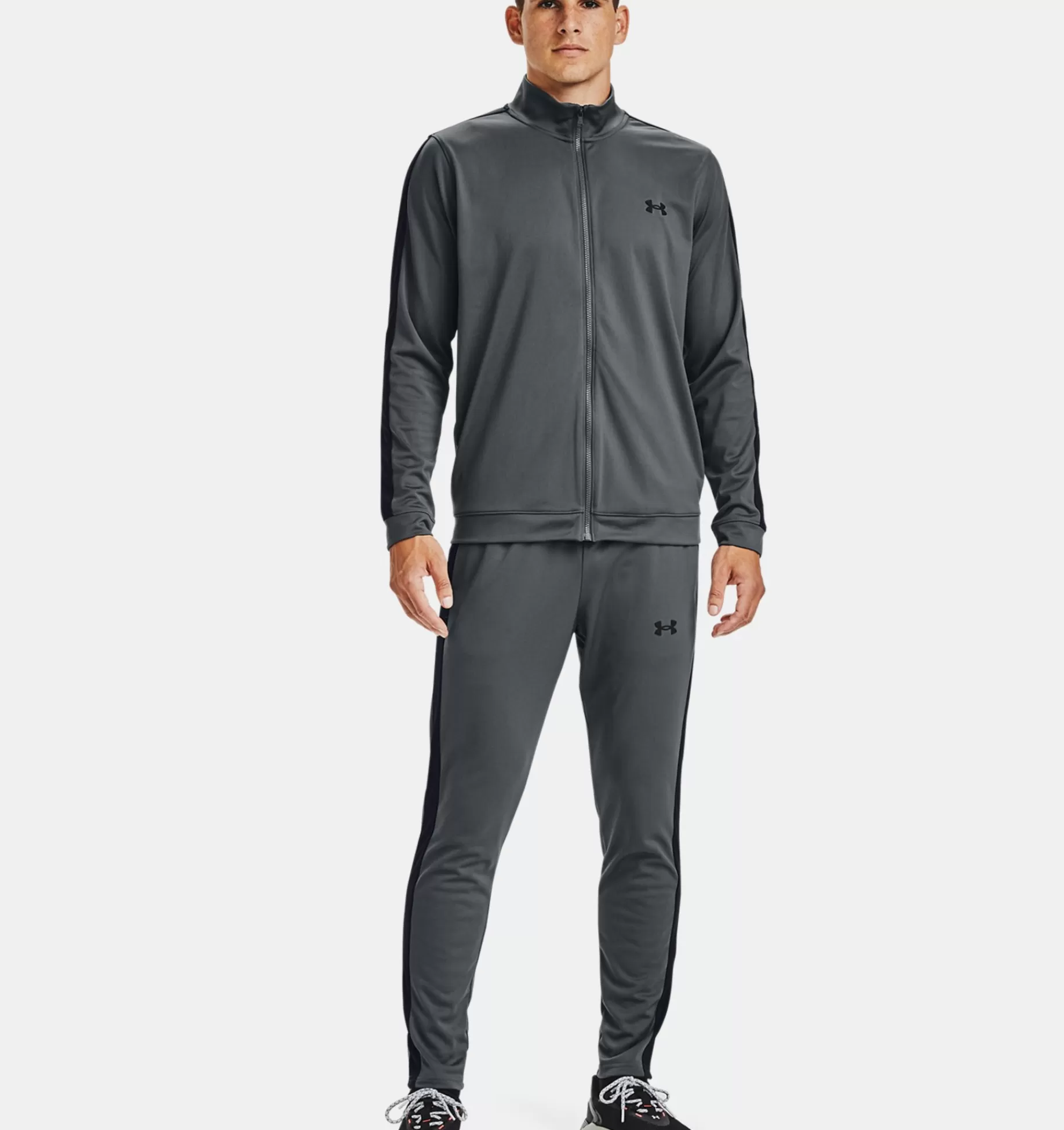 Outlet Under Armour Tuta Ua Emea Da Uomo Pitch Gray / Black - 012