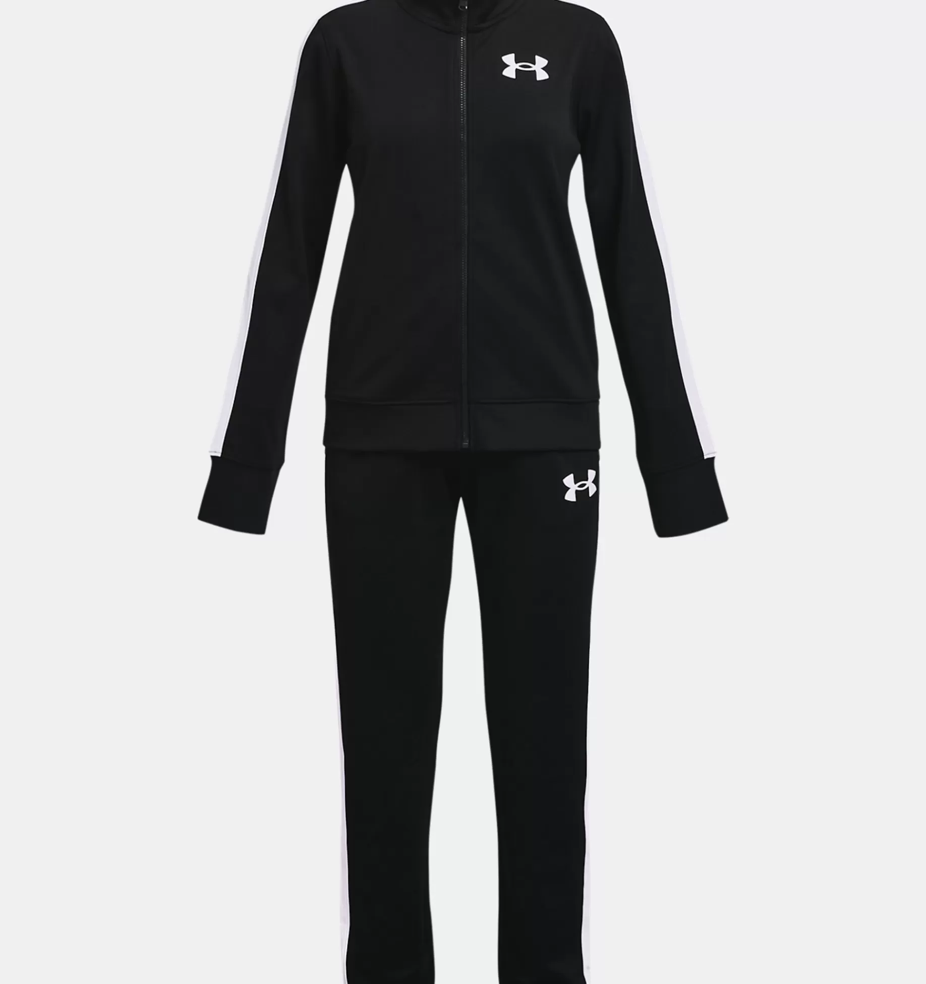 Fashion Under Armour Tuta Ua Knit Da Ragazza Black / White - 002